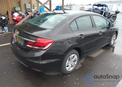 2013 Honda Civic Lx из США, поврежденный, VIN 19XFB2F55DE068102